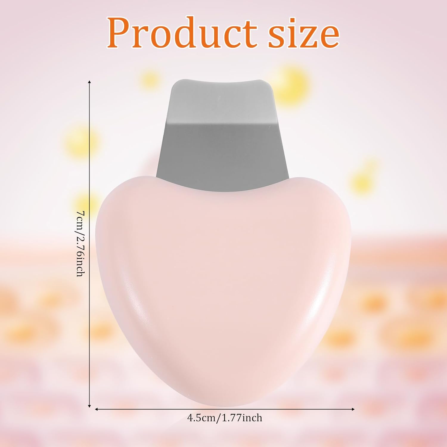 Скребок для лица, Лопатка для кожи, Портативный скрабер для кожи, Практичная лопатка для лица, Очиститель пор, Ручные инструменты для удаления черных точек для глубокой очистки лица, Мужские