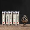 Retro Mini Hollow-Out Boshan Incense Burner - Creative Cloud Design for Office or Home Decor