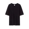 Women's White Printed Short-Sleeve T-Shirt, Summer 2025, New Loose Plus Size Half-Sleeve Design