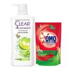 Clear Anti-Dandruff Shampoo & Omo Laundry Detergent Bundle