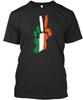 Irish Peace Front T-Shirt Made In the USA Size S To 5XL