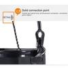 Foldable Fishing Bucket EVA Thick Fishing Bait Bucket Portable Live Fish Bucket  Bait Container