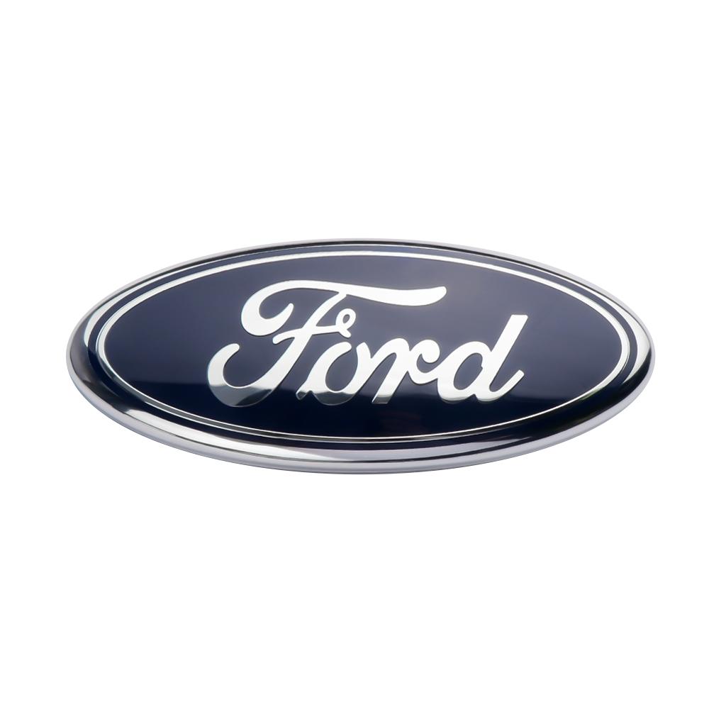 ROPP7 Car Front Hood Trunk Metal Badge Cover Sticker For Ford Focus Kuga Mondeo Fusion Mustang Fiesta MK4 MK2 MK7 Ranger Shelby Escape