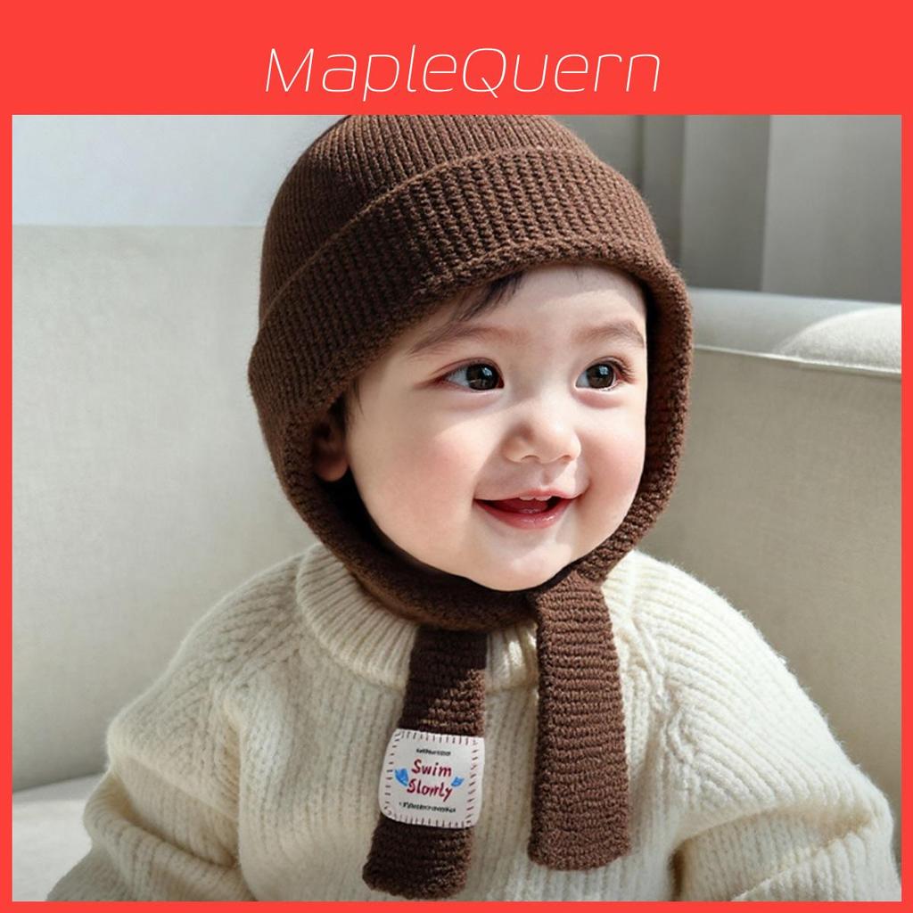 Baby Knit Hat For Winter With Ear Coverage For Toddler Warmth And Protection