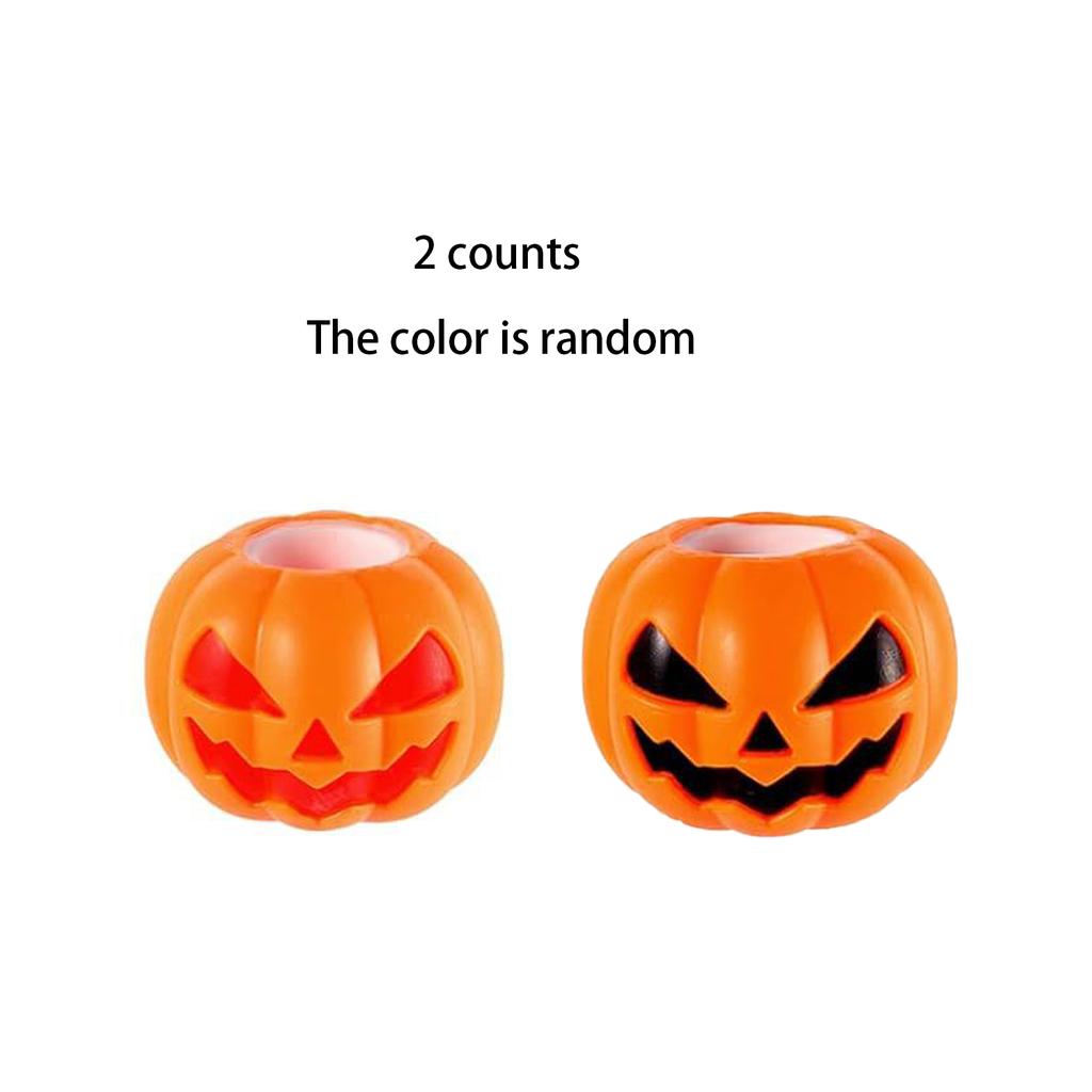 Halloween Pumpkin Squeezing Toy - Holiday Party Stress Relief Portable Squeezing Toy Gift