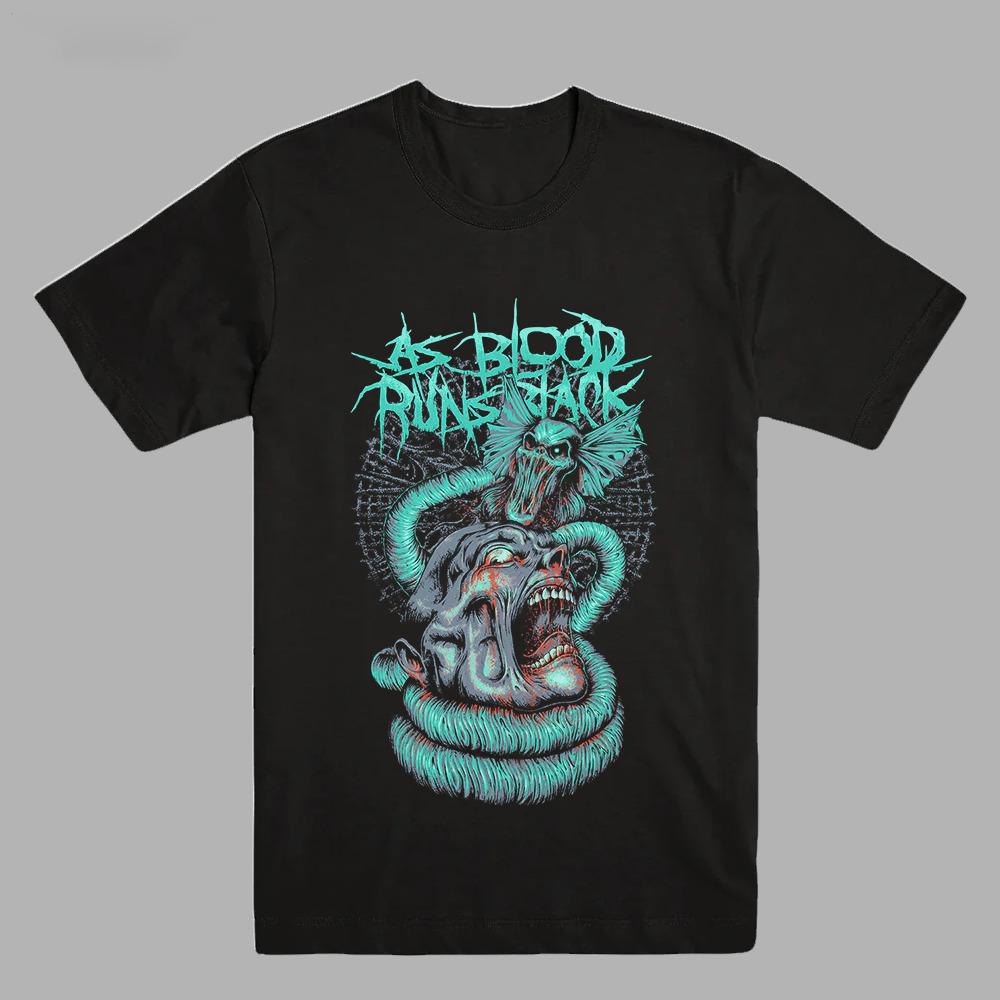 

As Blood Runs Black Band Black Short Sleeve Cotton Size S-5XL Shirt PP597 Unisex T-Shirt M