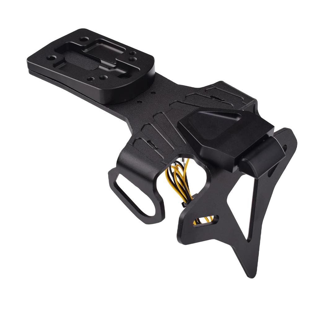 LEDISHUN Fender Eliminator Kit (Black) with License Plate Holder for Kawasaki Ninja ZX-6R 8BL-ZX636J (2024~)