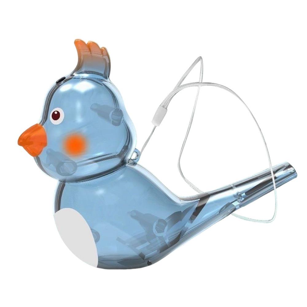 Multicolor Cartoon Bird Whistle Add Water Warble Whistle Musical Instrument Toys  Children Toy