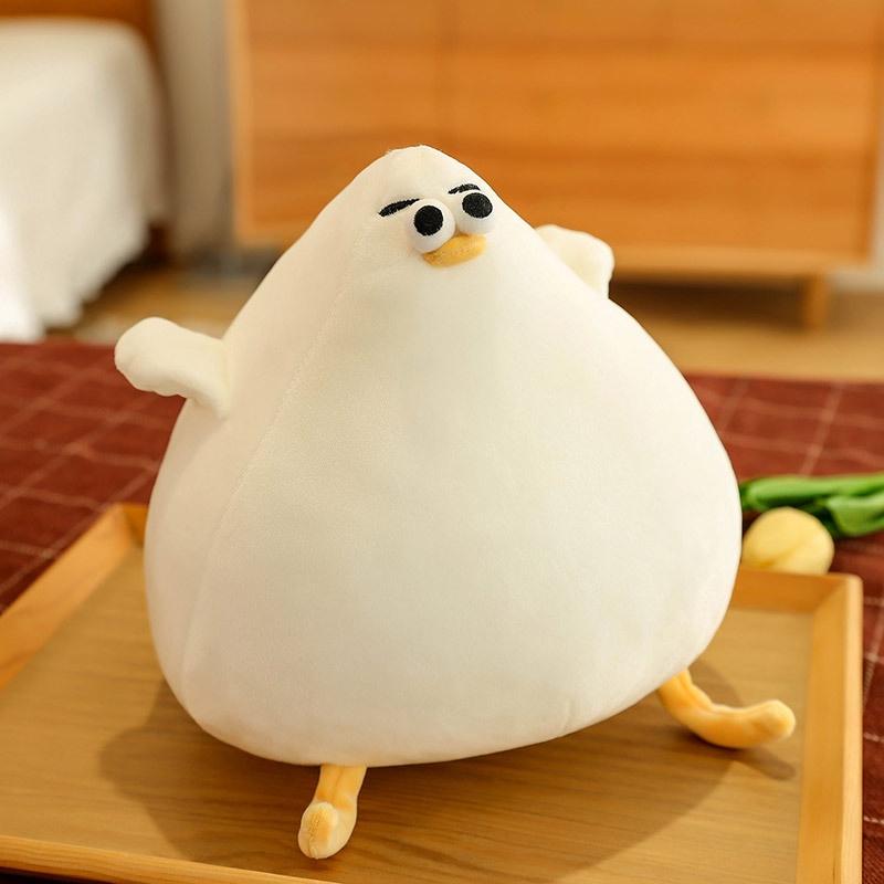 Cute And Adorable Dim-witted Seagull Plush Toy For Venting Wholesale Stuffed Toy