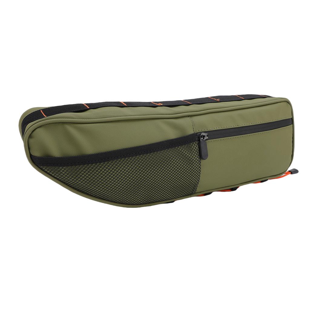 Bike Frame Bag 3L Water Proof Reflective Top Tube Bike Bag Cycling Tools Storage Bag for Road Mountain Bikes Black