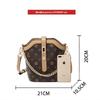 CROCODILE Women's Vintage Monogram Shoulder & Crossbody Bag