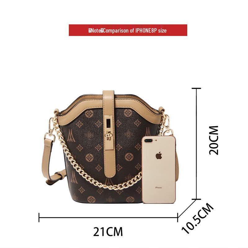 CROCODILE Women's Vintage Monogram Shoulder & Crossbody Bag