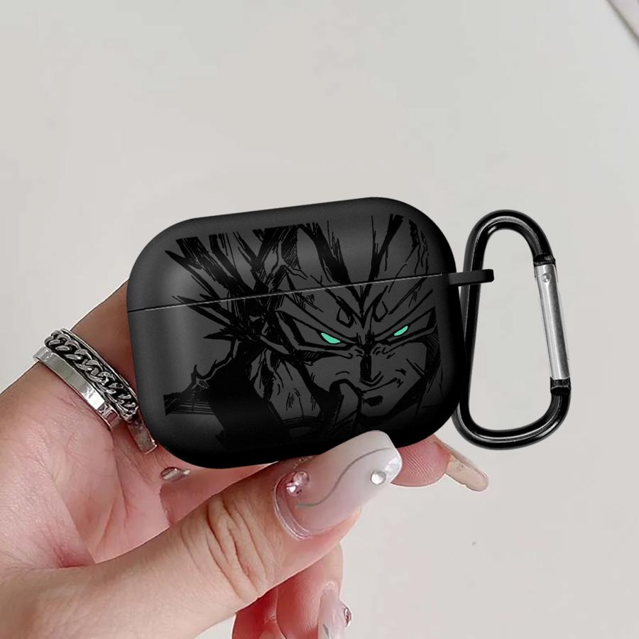 Dragons-Ball Gokus Vegeta Earphone Cases Cover Case For Airpods 1 3 4 2 Pro3 Pro2 Pro