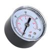 Mechanical Pressure Gauge for Air Oil Water 18inch BSPT Back Connection (0100psi 07bar)