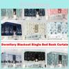 Elegant Single Bunk Bed Curtain Offering Mosquito Protection And Light-blocking Features