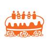 Birthday Cake Metal Cutting Dies Scrapbooking Album Paper Cards Decorative Crafts Embossing Die Cuts