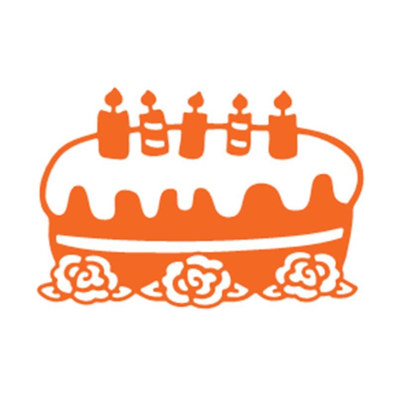 Birthday Cake Metal Cutting Dies Scrapbooking Album Paper Cards Decorative Crafts Embossing Die Cuts