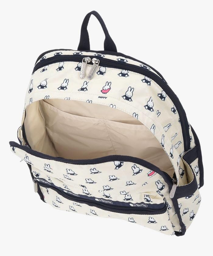 LeSportsac Official Backpack ROUTE Miffy Grid Check Free Size BACKPACK/3747 Women's