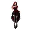 Rochie Gotică de Halloween Pentru Femei Cu Tematică de Vampir Costum din Poliester Pentru Spectacole pe Scenă