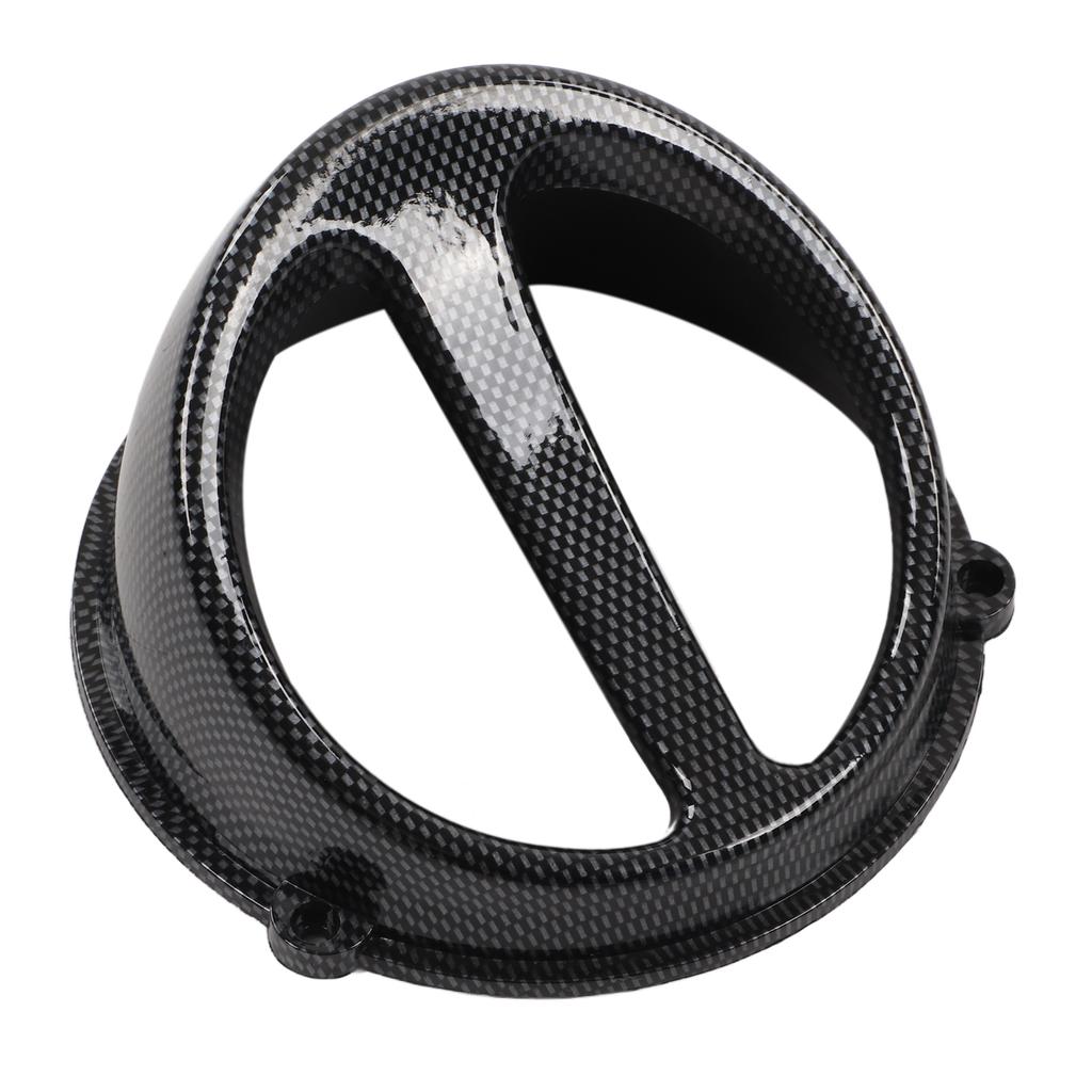 Motorcycle Engine Cooling Fan Cover Carbon Fiber Style Replacement for GY6 125cc 150cc 152QMI 157QMJ