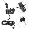 Red Screen Thumb Lock and Switch Electric Scooters Throttle Grip Accessories Black