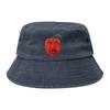 Peppas Unisexe Red Pepper With Face Meme Bucket Hat for Women Sun Hats Stylish Foldable for Outdoor FisherUnisex Caps Boonie Hat