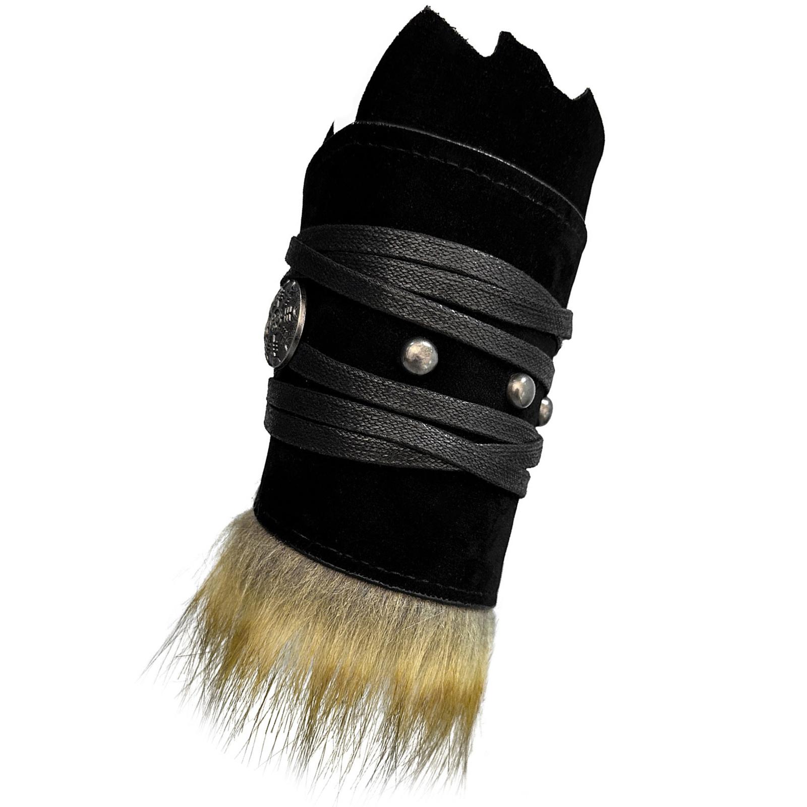 Historical Armbands Roleplay Arm Gauntlets Vintage Arm Protector with Compass Arm Guard for Music Festival Theme Event A