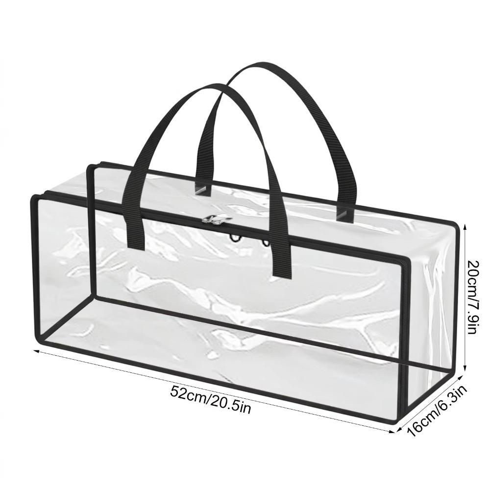 Matériau Imperméable Sac Organisateur Transparent Sac de Rangement Imperméable en PVC Transparent Pour Rangement de Vêtements