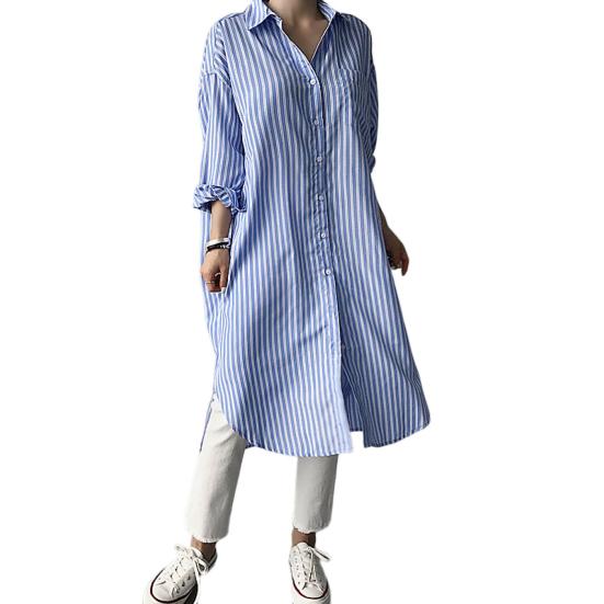 

Кардиган большого размера, сочетающийся по цветам, полосатый принт, контрастный принт, длинные рукава, однобортные брюки, длинный стиль, летний стиль XL