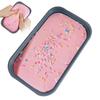Scatola Appiccicosa Torta Squishy Giocattolo a Lenta Risalita Giocattolo da Spremere Scatola Gelato al Burro Squishy Giocattolo Fidget Rilascio Anti Stress Mano Relax Regalo