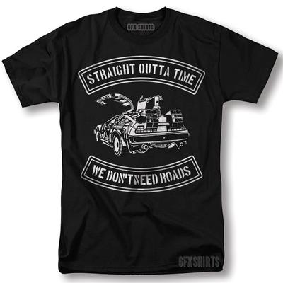 Back To The Future Shirt Delorean Klassieke Filmposter Grafisch Ontwerp T-shirt