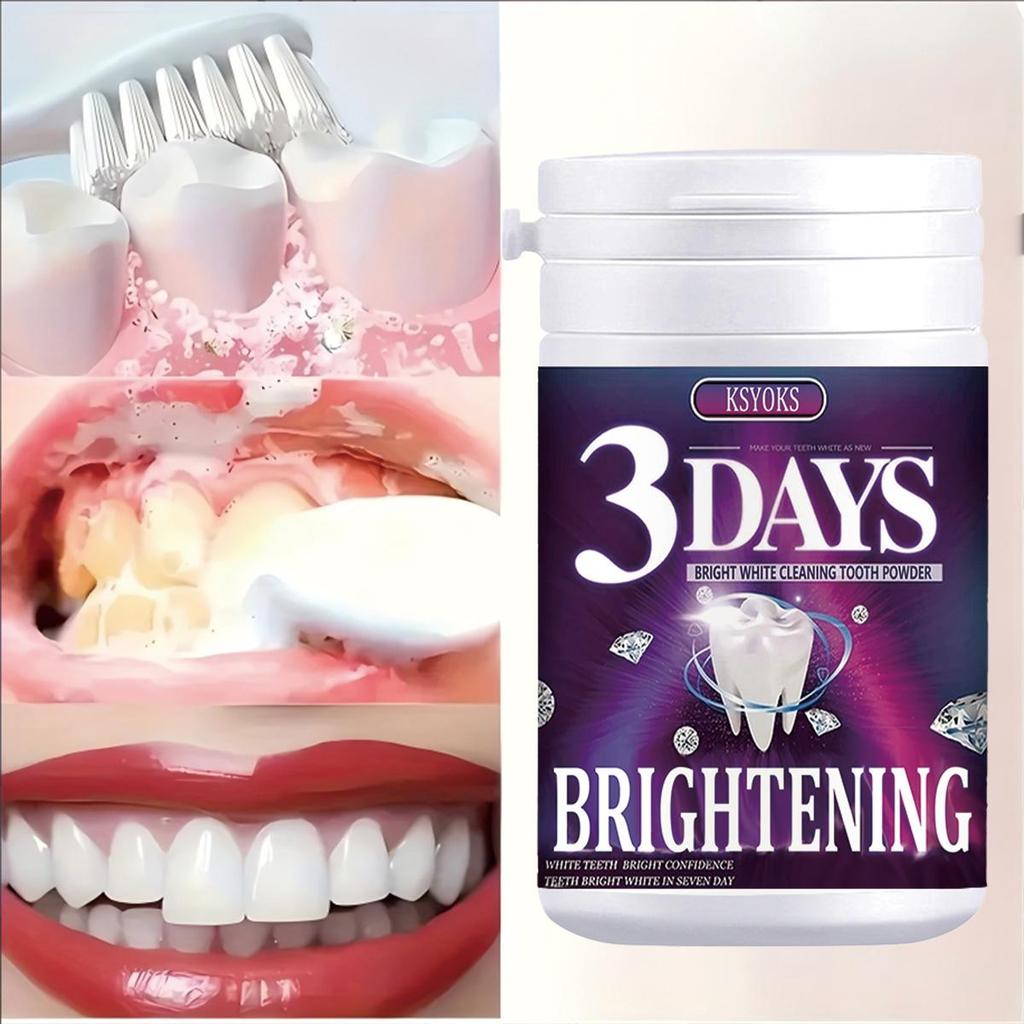 Protecting the health status of teeth: Long term use of dental powder can improve the appearance of teeth and reduce pigmentation