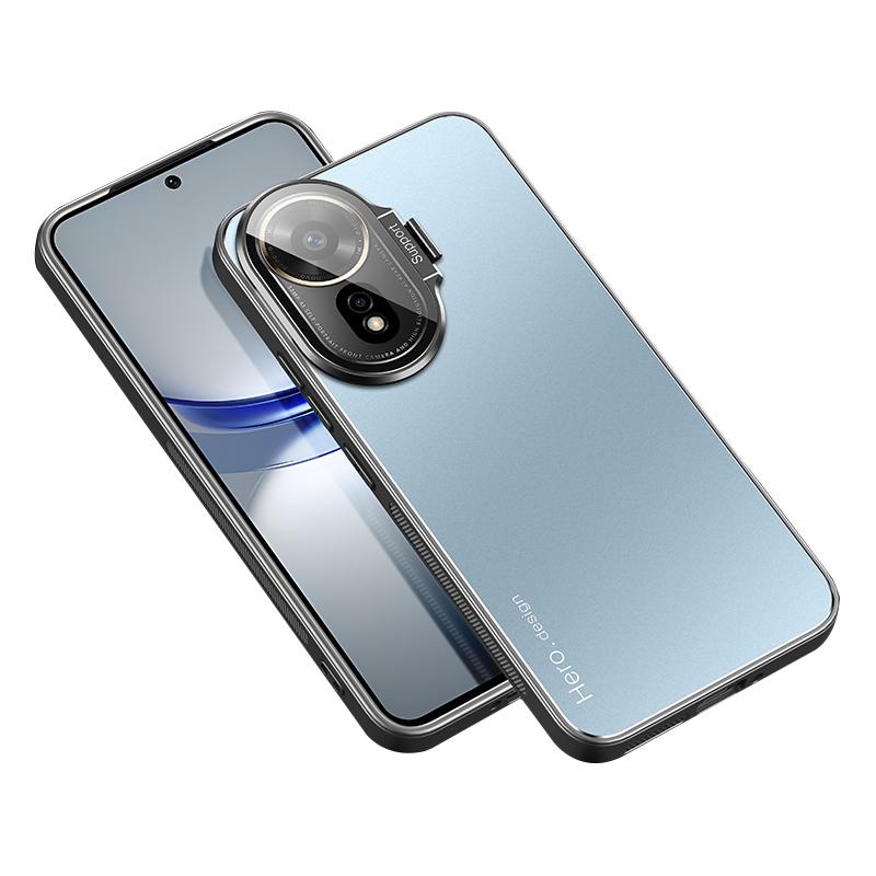 For Huawei nova 12 SE 4G/nova 11 SE Case with Lens Kickstand Shockproof PC+TPU Phone Cover
