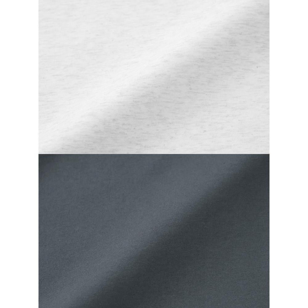 GU by Uniqlo Stil Trocken Übergroßes Set Kurzarm Shorts