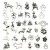 1 Set Mix Plants Charms Animals Pendants For Jewelry Making Findings