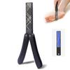 Pumice Stone Foot Heel Callus Nail File Eiffel Tower Style Foldable Durable and Foot File for Calluses Black File, Remover, - 180° Anti-Wrestling,