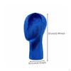 Velvet Mannequin Head Elegant Look Hairpiece Lightweight Display Bust for Shop