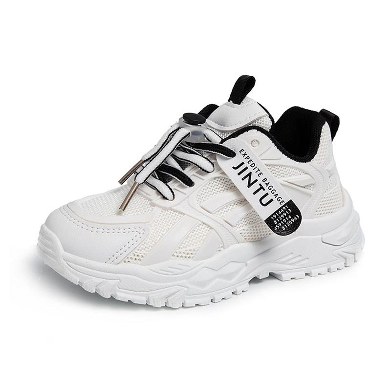 Kids Mesh Casual Shoes Korean Style Boy's Sneakers Outdoor Comfortable 5-16Years Children' Girl Walking Running Shoes Anti Slip