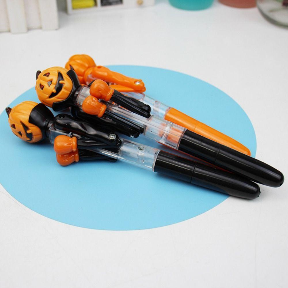 Decompressed Pumpkin Boxing Pen Play Game Halloween Ballpoint Pen Creative Student