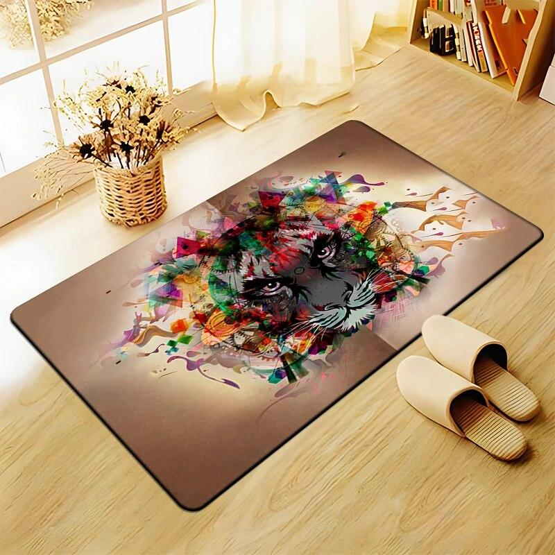 3D Art printing Tiger Printed Carpet for Living Room Large Area Rug Soft Carpet Home Decoration Mats Boho Rugs Dropshipping