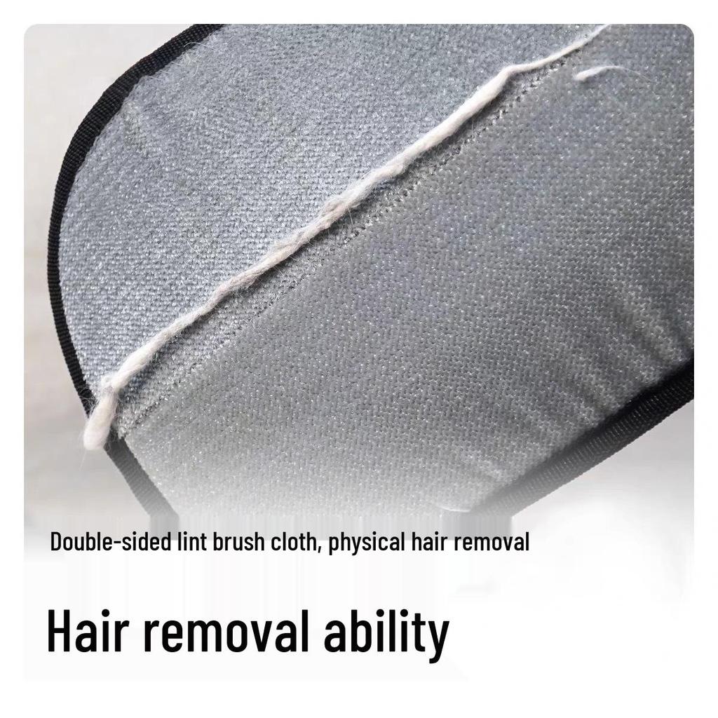 Double-Sided Pet Hair Removal Glove and Lint Brush