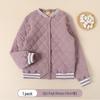 Winter-Schuluniform für Kinder: Warme gesteppte Baumwolljacke für Jungen (Sekundarstufe I und II) - Hauskleidung Top