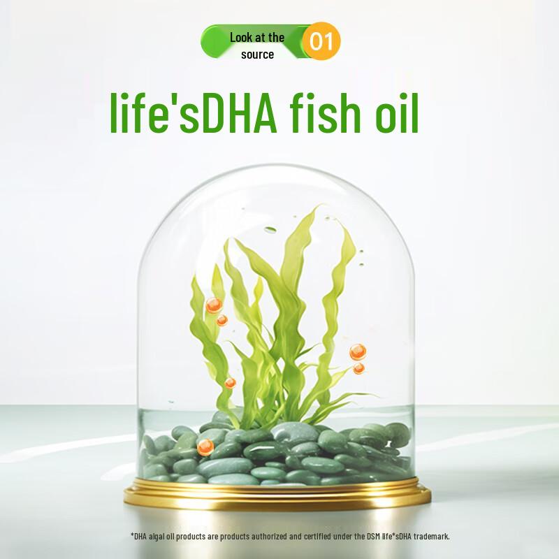 Slicon Life's DHA Algal Oil Softgels for Children 0-6 Years