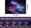 Galaxy Area Rug for Kids Boys Girls Bedroom Living Room Carpet Nebula Vortex Throw Rugs Purple Blue Cloud Floor Mat