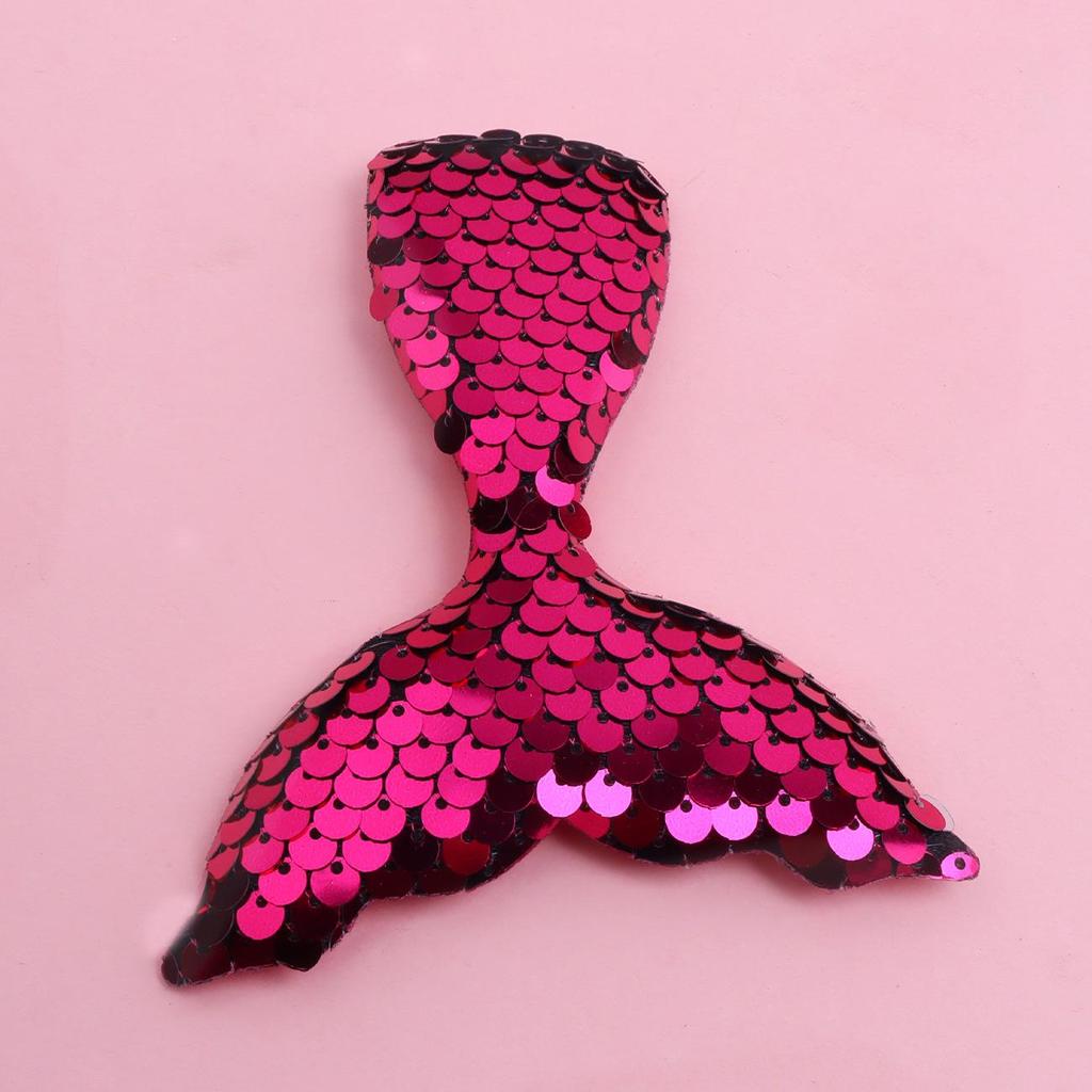 Colorful Mermaid Sequin Hair and Clothing Accessories in Box Packaging