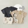 Baby Casual Cotton Short-sleeved T-shirt Summer Clothes for Boys and Girls Baby Children's Clothing Summer Tops