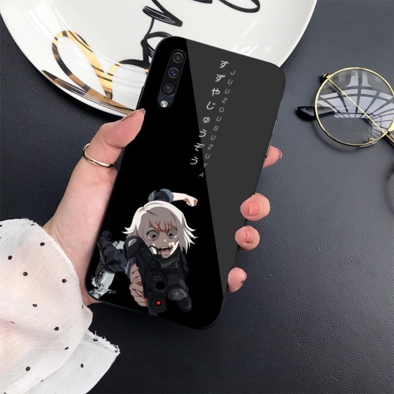 

Чехол для телефона с аниме «Токио вурдалаки» для Samung A32 A51 A52 ПРИМЕЧАНИЕ 10 20 S10 S20 S21 S22 Pro, ультра черный стеклянный чехол для телефона из поликарбоната Samsung Note10Pro