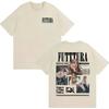 Tini Stoessel Futtura Album Merch T-Shirt Herren Damen Kleidung Vintage Ästhetik T-Shirts Komfort Baumwolle Kurzarm-T-Shirt