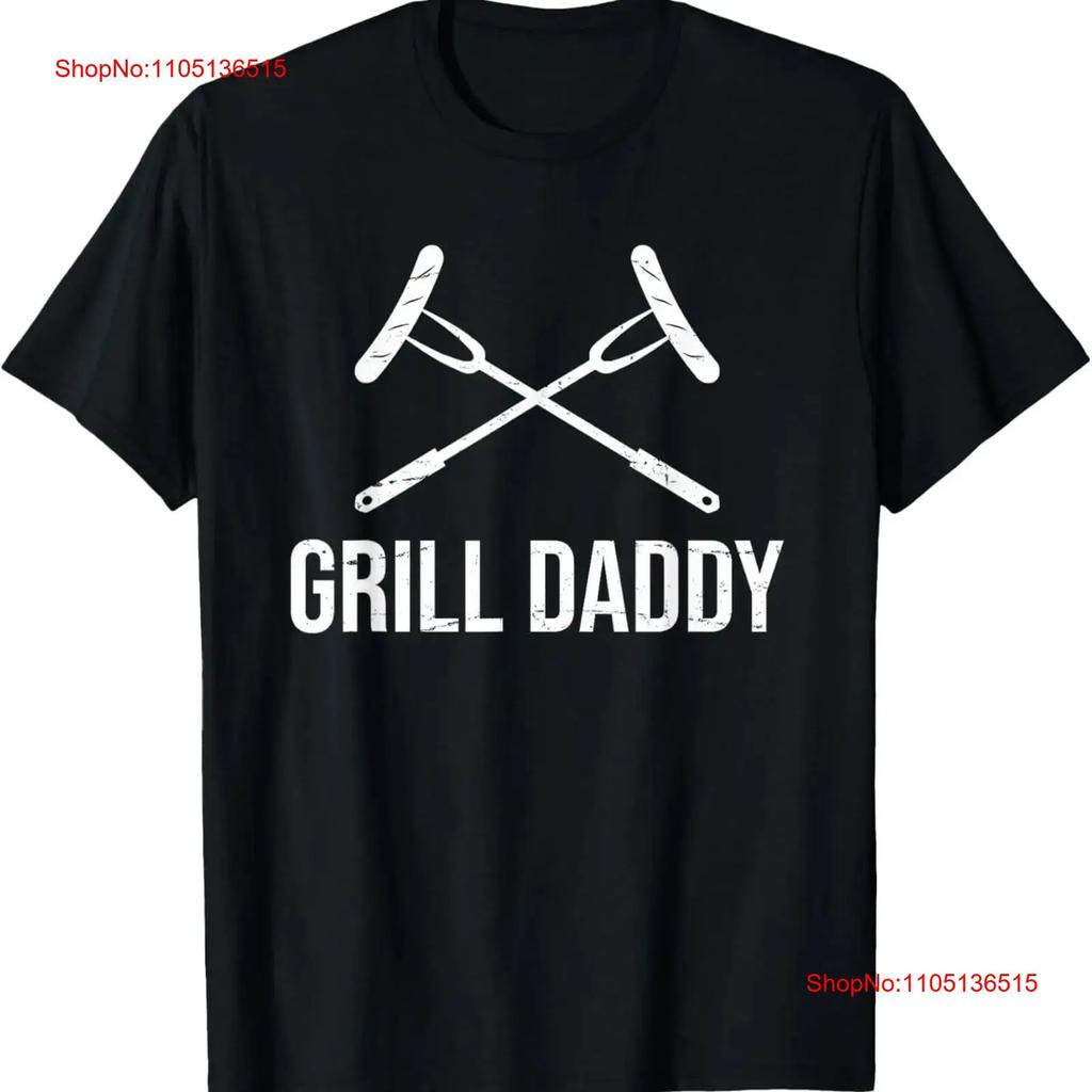 Grill Daddy Funny Fathers Day Grillfather Dad T Shirt vintage Washed Stylish Unisex Soft Comfortable designer clothes fashion