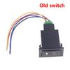 Durable For Dc 12V Front /Rear Fog Light Push Switch With 4 Wire Button For Car Boat Automotive Rv Black